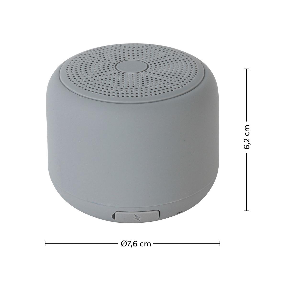 REPRODUKTOR BLUTI -KMA- - šedá, Moderní, plast (7,55/6,15cm) - Mömax