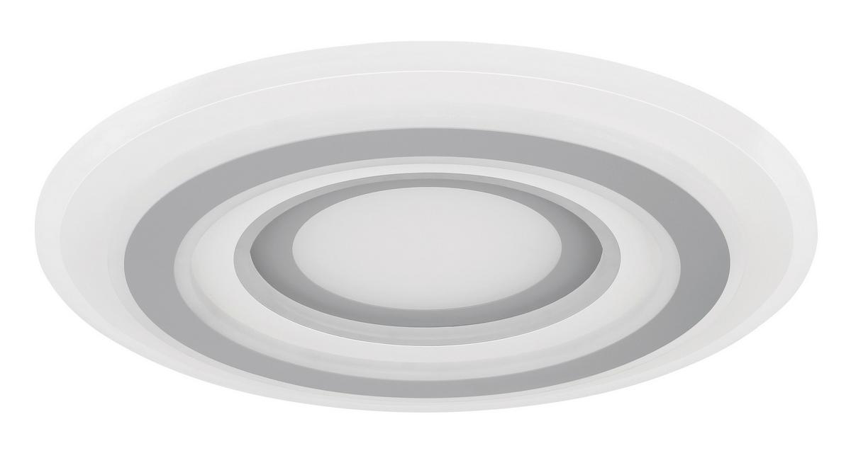 Led Mennyezeti Lámpa 48011-46 Sabatino - antracit/fehér, Design, műanyag/fém (50/7cm) - Globo