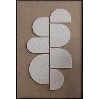 BILD Braun B: 80 cm - Schwarz/Braun, Basics, Holz/Kunststoff (80/120/10cm) - Wandkraft