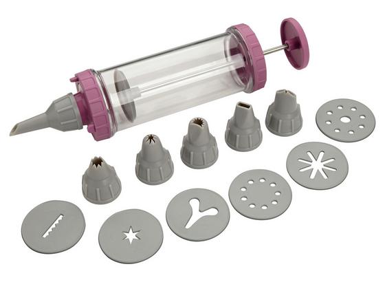 Garnierspritze L: 45 cm - Transparent/Altrosa, KONVENTIONELL, Kunststoff (34cm) - Fackelmann Garnierspritze L: 45 cm - Transparent/Altrosa, KONVENTIONELL, Kunststoff (34cm) - Fackelmann