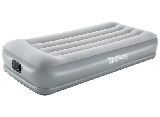 Luftbett Twin Built In Ac Pump - Grau, KONVENTIONELL, Kunststoff (191/97/38cm) - Bestway Luftbett Twin Built In Ac Pump - Grau, KONVENTIONELL, Kunststoff (191/97/38cm) - Bestway