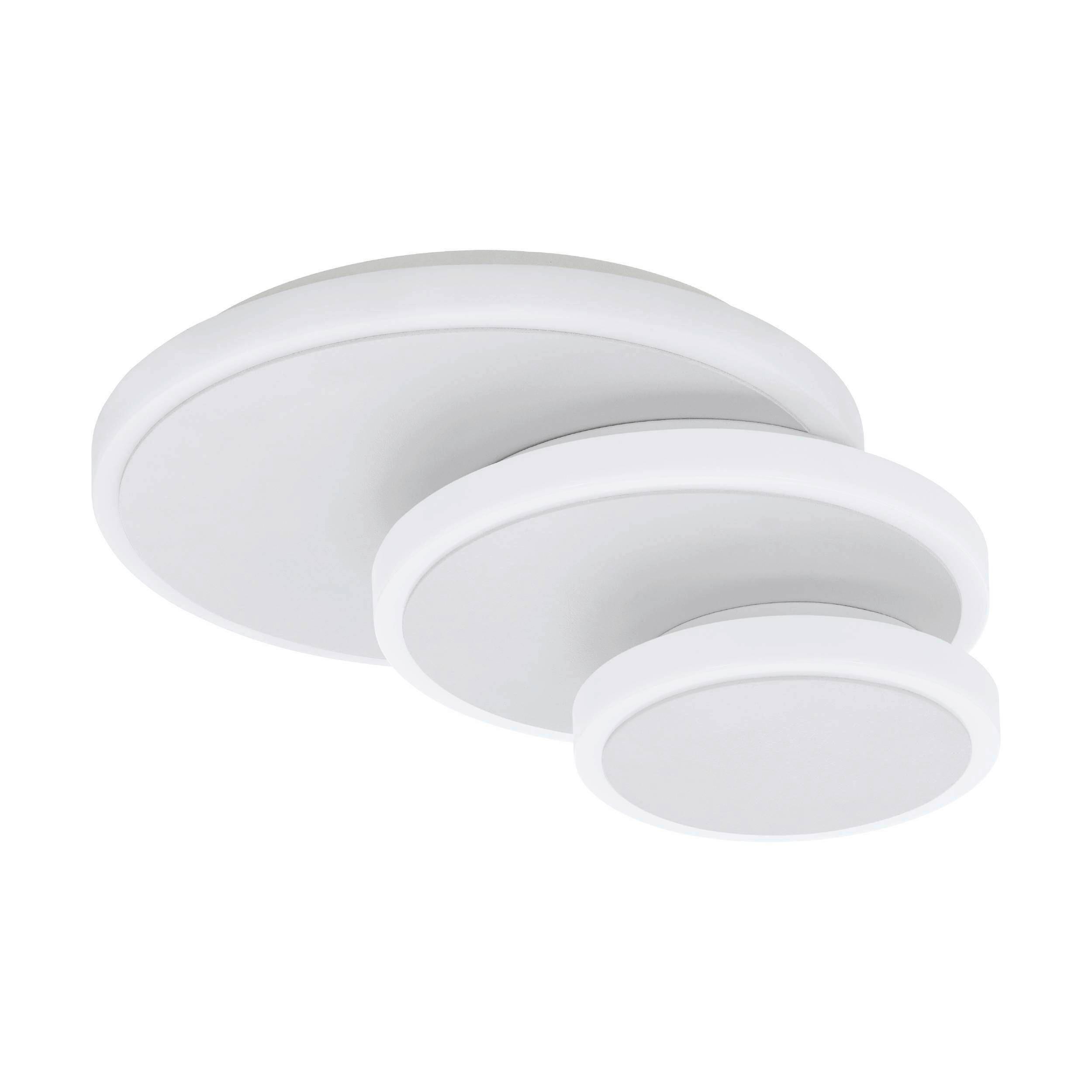 Deckenleuchte 98676* Elgvero - Weiß, Basics, Kunststoff/Metall (25/10cm) - Eglo