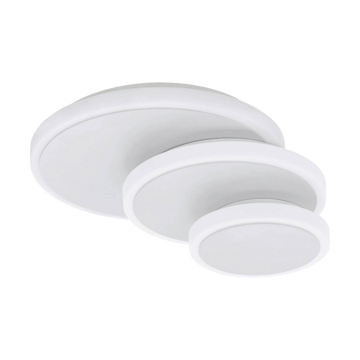 Deckenleuchte 98676* Elgvero - Weiß, Basics, Kunststoff/Metall (25/10cm) - Eglo