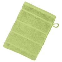 Waschlappen Liliane Grün Baumwolle - Grün, KONVENTIONELL, Textil (16/21cm) - Ondega