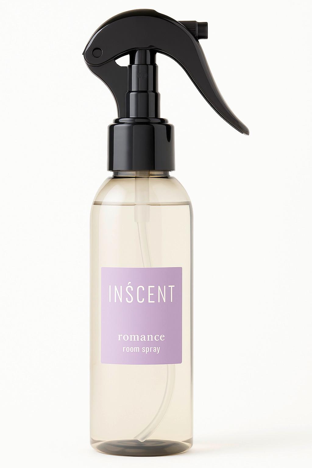 Osviežovač vzduchu v spreji ROMANCE - fialová, Konventionell, plast (200ml) - Inscent