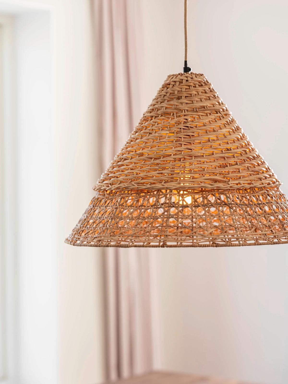 Hängeleuchte 3835018  Pune - Naturfarben, Natur, Naturmaterialien (50/42,5cm)