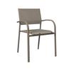 Gartensessel Paris - Beige, MODERN, Textil/Metall (57/85/57cm) - Beldano