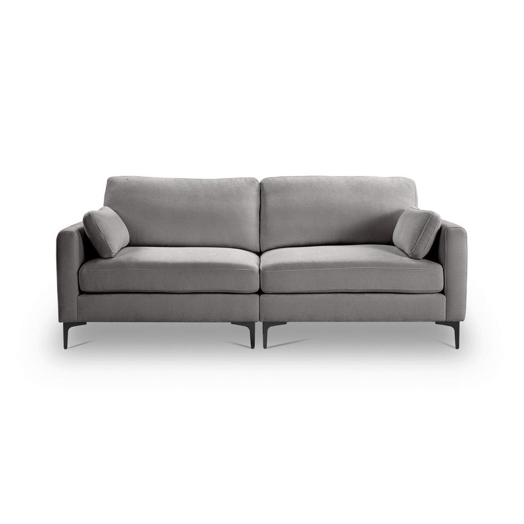 3,5-sitzer Venti Hellgrau B: 225cm