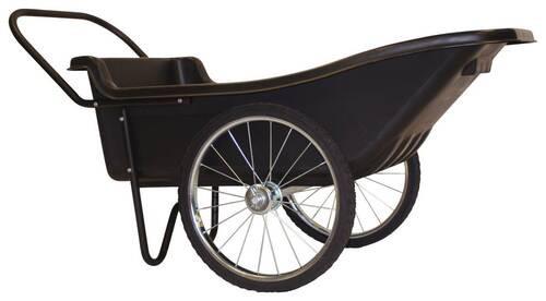 Gartenkarre Premium Schubkarre - Schwarz, Basics, Kunststoff (74/74/165cm)