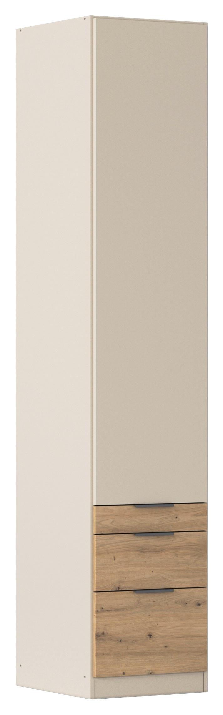 Šatníková skriňa Alabama Super ALABAMA-SUPER - šampanská/farba duba, Trend, kompozitné drevo (47/229/54cm)
