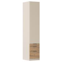 Šatníková skriňa Alabama Super ALABAMA-SUPER - šampanská/farba duba, Trend, kompozitné drevo (47/229/54cm)