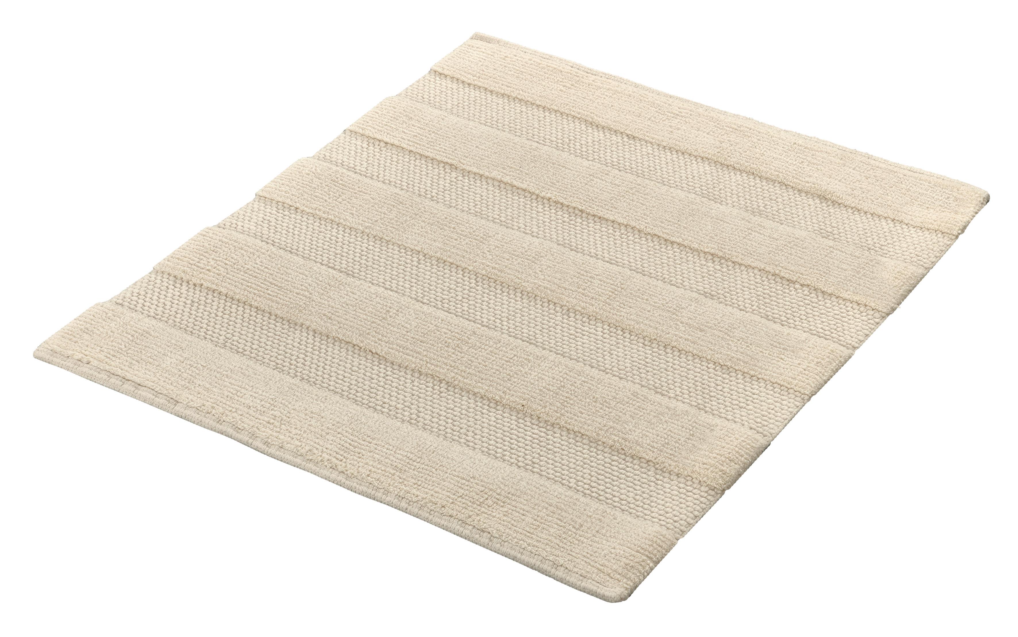 Wc-vorleger Tikka Naturfarben 55x65 Cm Waschbar - Naturfarben, Basics, Textil (55/65cm) - Kleine Wolke