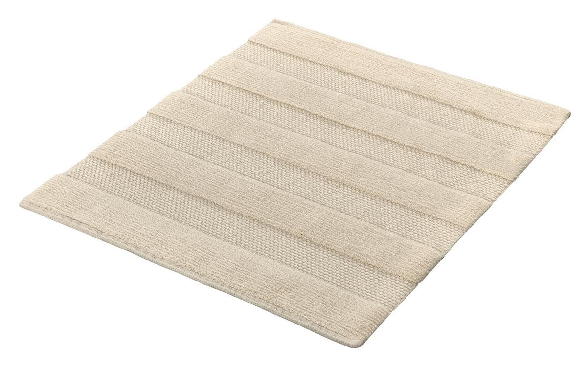Wc-vorleger Tikka Naturfarben 55x65 Cm Waschbar - Naturfarben, Basics, Textil (55/65cm) - Kleine Wolke