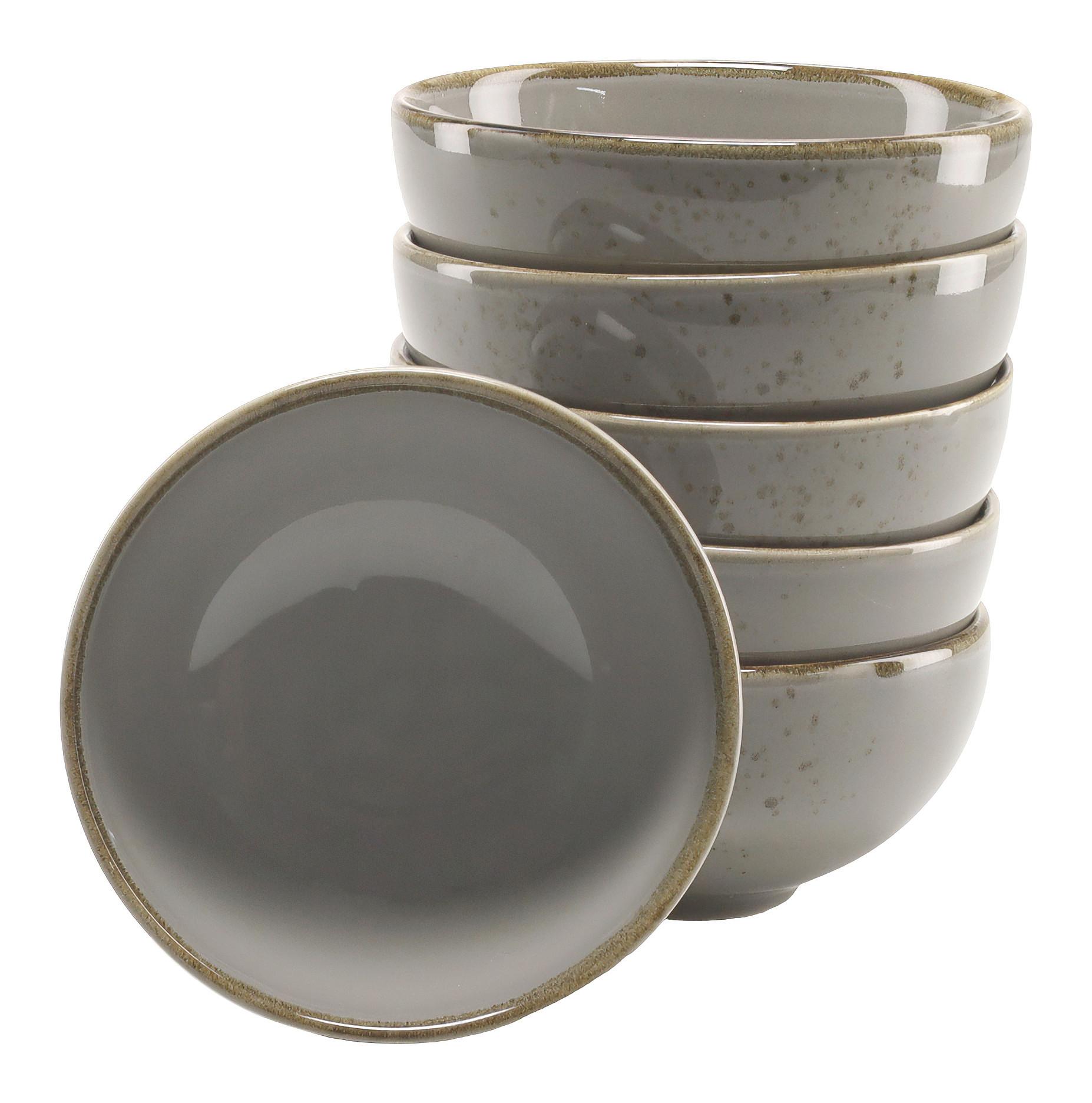 DIPSCHALENSET 22078 NATURE COLLECTION - Grau, Trend, Keramik (11,5cm) - Creatable