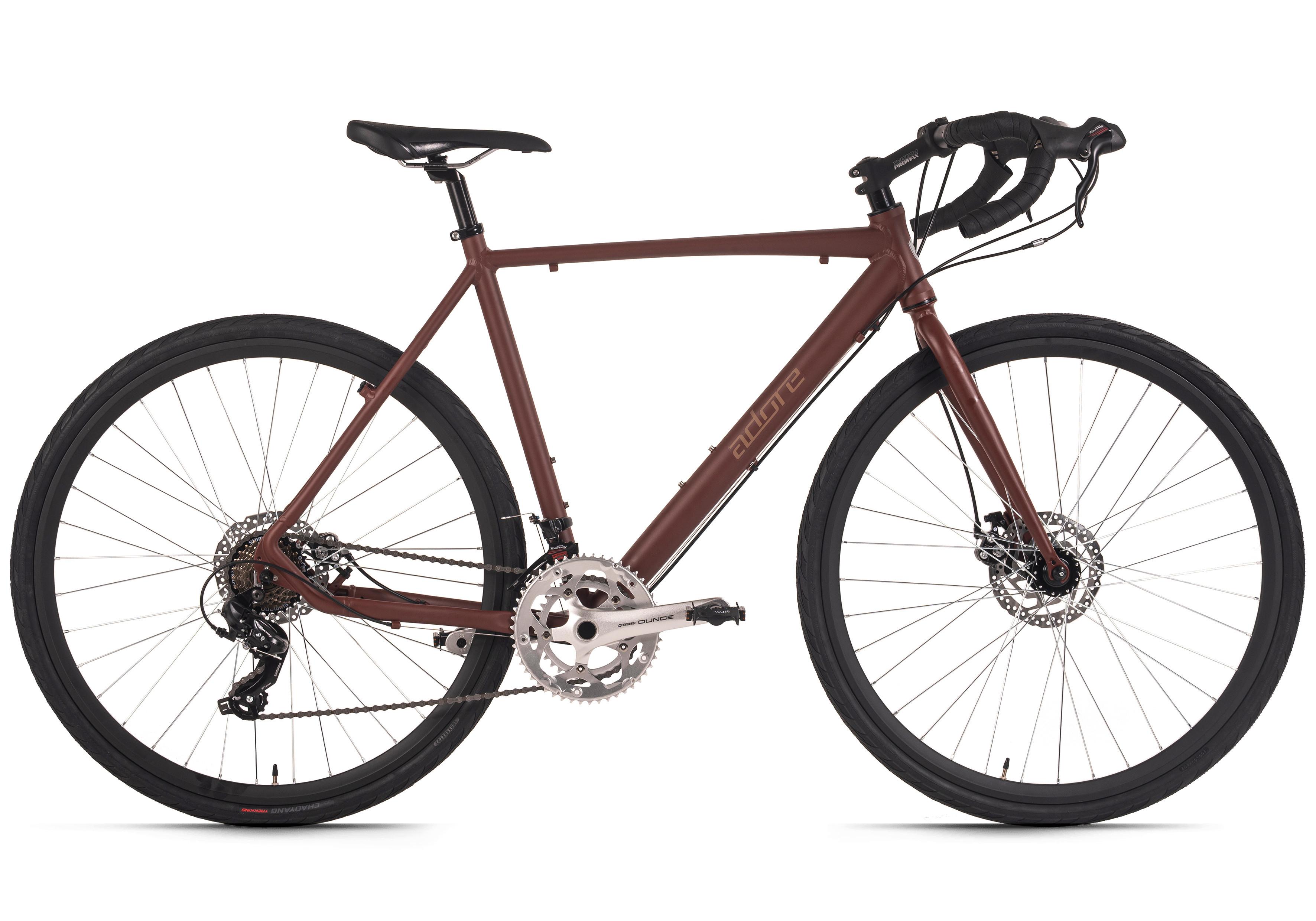Gravelbike Rennrad 28" 307r - Braun, LIFESTYLE, Metall (25/140/60cm)