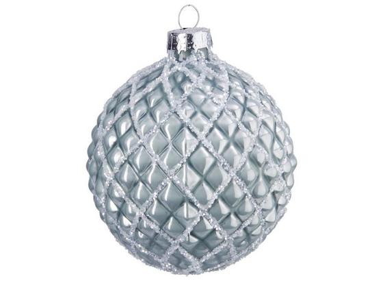 Guľa Na Vianočný Stromček Lena - strieborná, sklo (8cm) - Mömax modern living Guľa Na Vianočný Stromček Lena - strieborná, sklo (8cm) - Mömax modern living