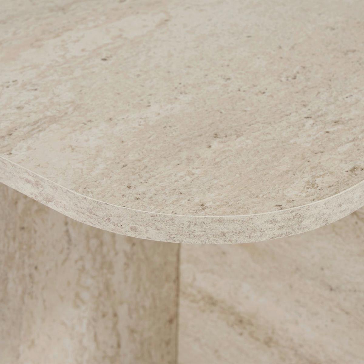COUCHTISCH Akira Creme L: 120cm - Creme, Design, Holzwerkstoff (120/60/41cm) - MID.YOU