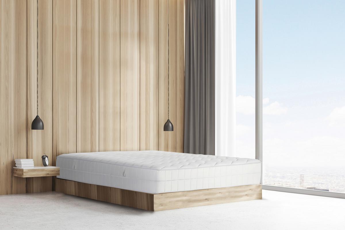 Kaltschaummatratze Luxus 140x200 cm H2/H3 H: 29 cm - Weiß, Basics, Textil (140/200cm) - MID.YOU