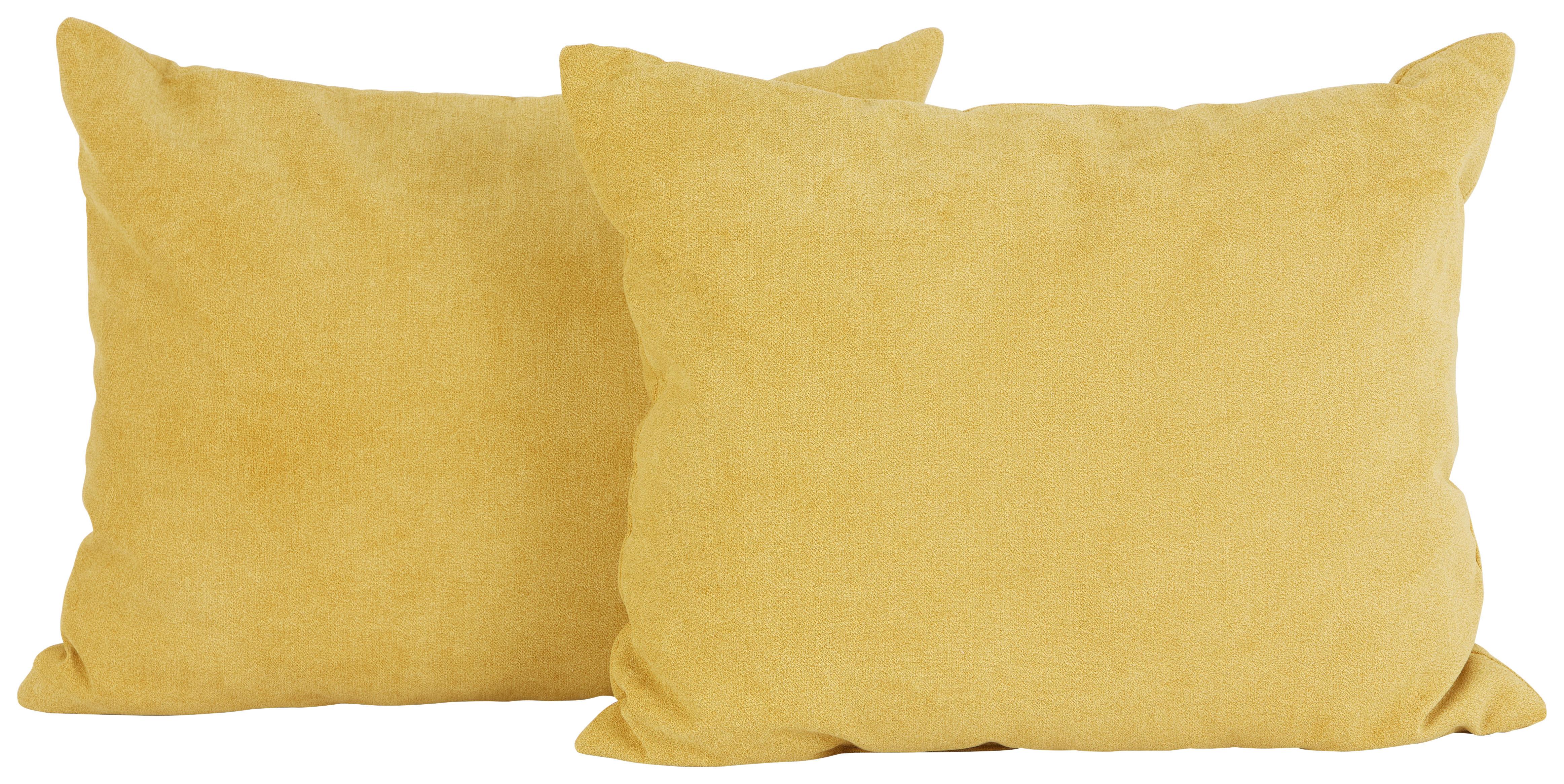 Kissensatz Adria - Goldfarben, KONVENTIONELL, Textil (60/70cm)