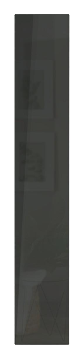 DVEŘE UNIT - antracitová, Moderní, kompozitní dřevo (45,3/232,6/1,8cm) - Ondega