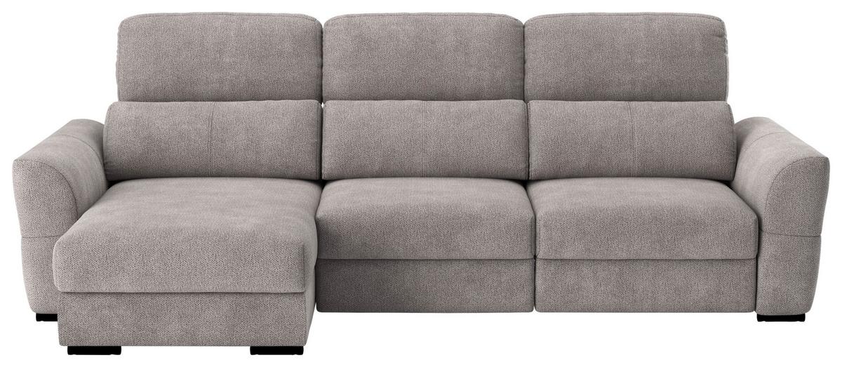 Ecksofa Meran, Taupe S: 216x262 Cm - Taupe, KONVENTIONELL, Textil (216/262cm) - MID.YOU