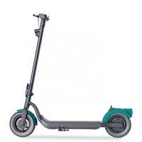 Elektroscooter "16911" Reichweite ca. 20 km - Anthrazit/Petrol, Basics, Metall (117/47/118cm)