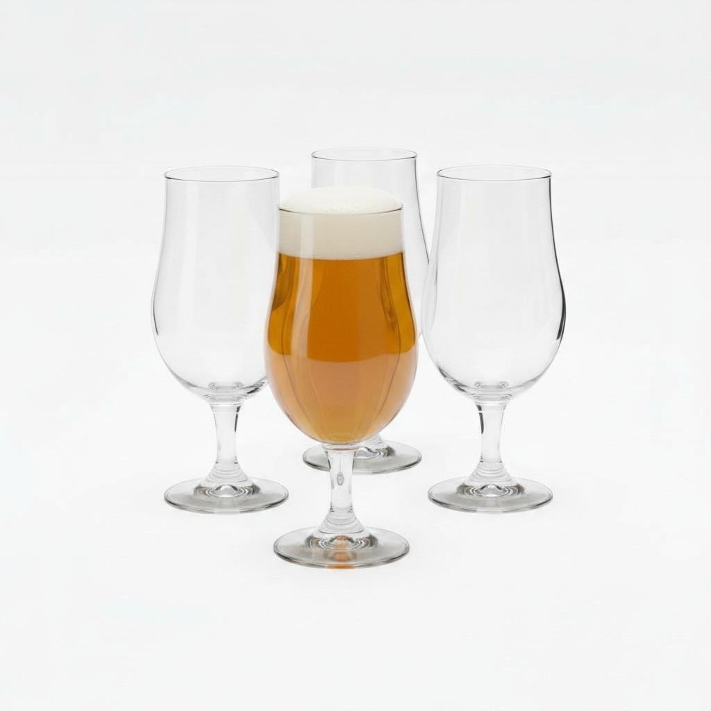 GLÄSERSET 8x20 cm, 370 ml - Klar, Basics, Glas (8/20cm) - Van Well