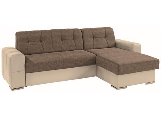 Wohnlandschaft Fulton - Chromfarben/Beige, Basics (260/160cm) Wohnlandschaft Fulton - Chromfarben/Beige, Basics (260/160cm)