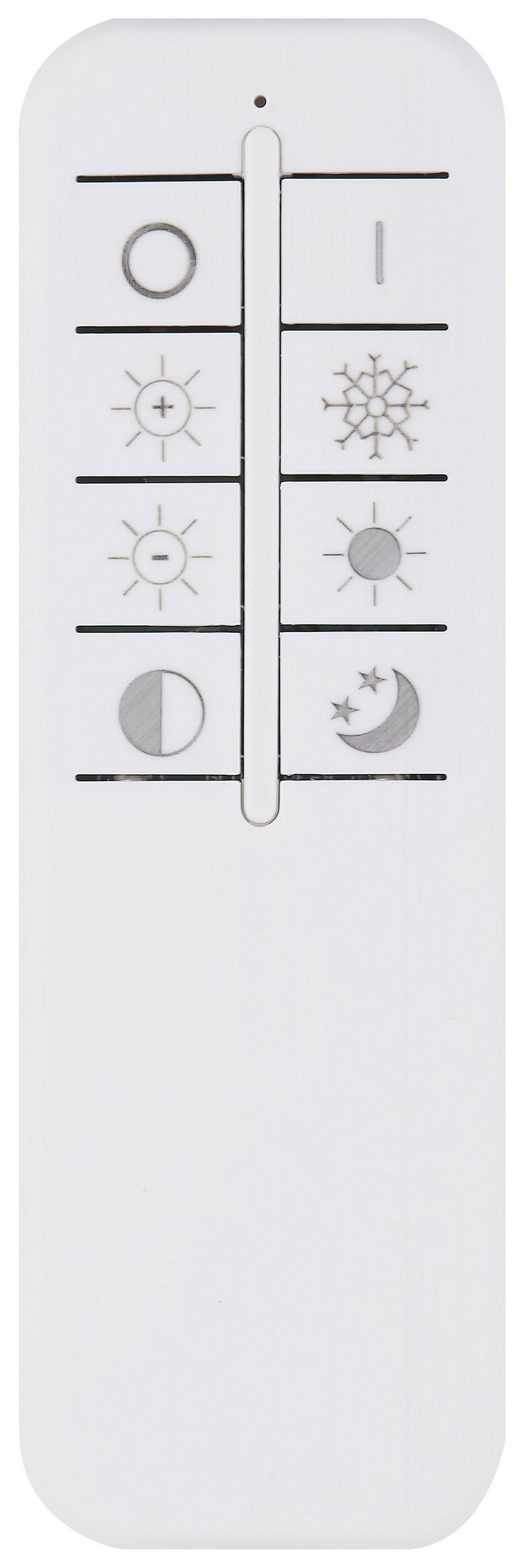 LED-Hängeleuchte Tabano H: 120 cm 1-Flammig - Anthrazit/Opal, Basics, Kunststoff/Metall (50/120cm) - Globo