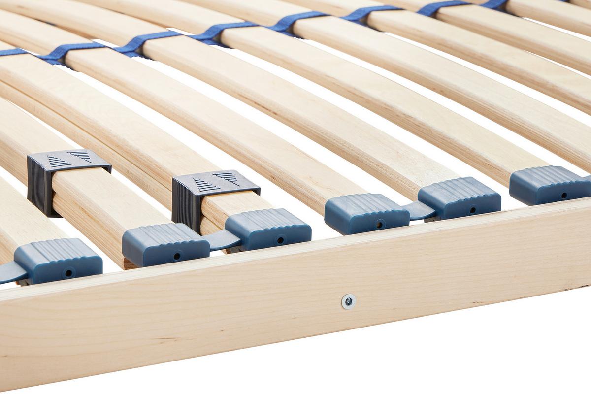 Lattenrost Strong 90x200 Cm 6 Zonen - Naturfarben, Holz (90/200cm) - Primatex Deluxe