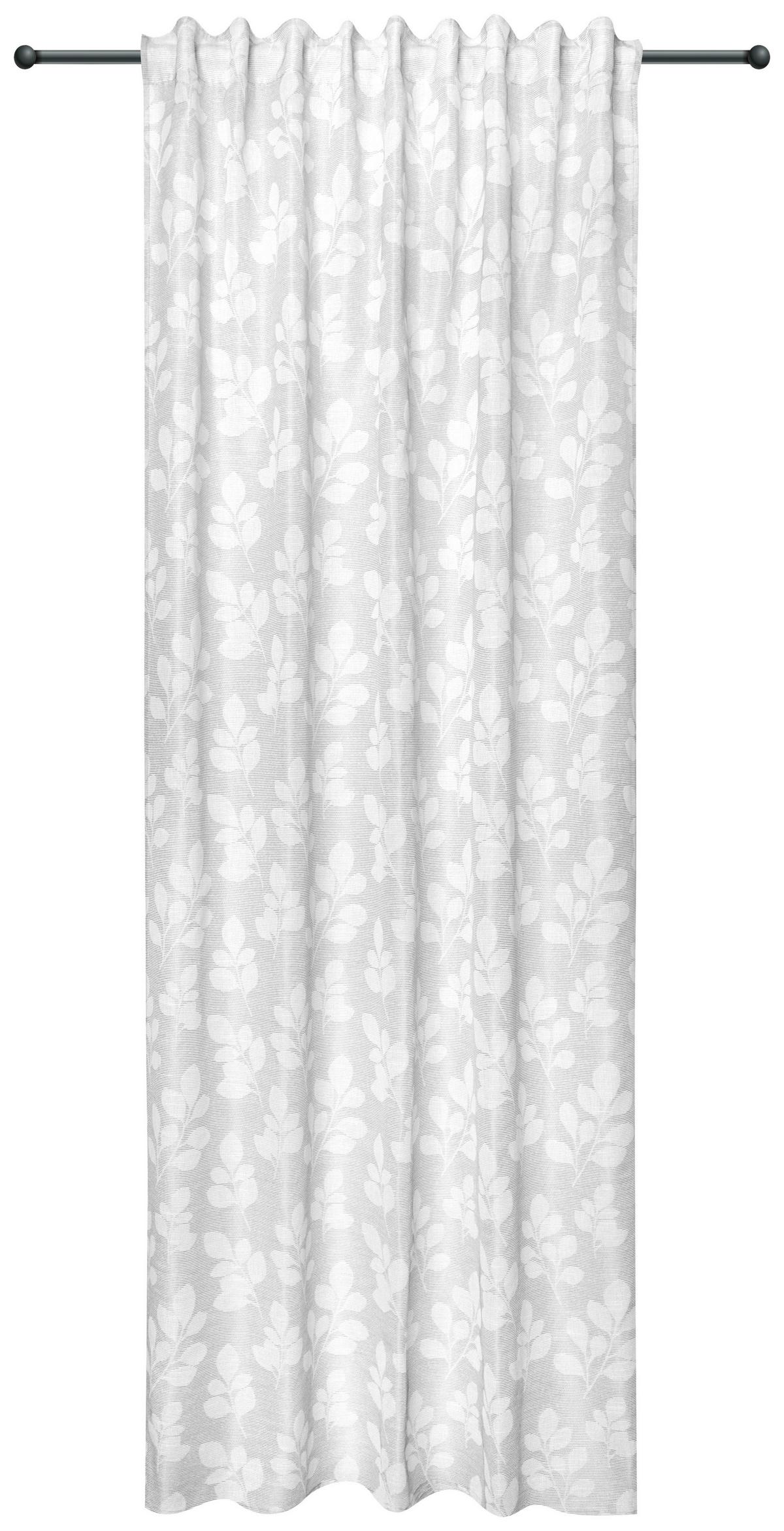 Készfüggöny Lola - szürke, Romantik / Landhaus, textil (140/245cm) - James Wood