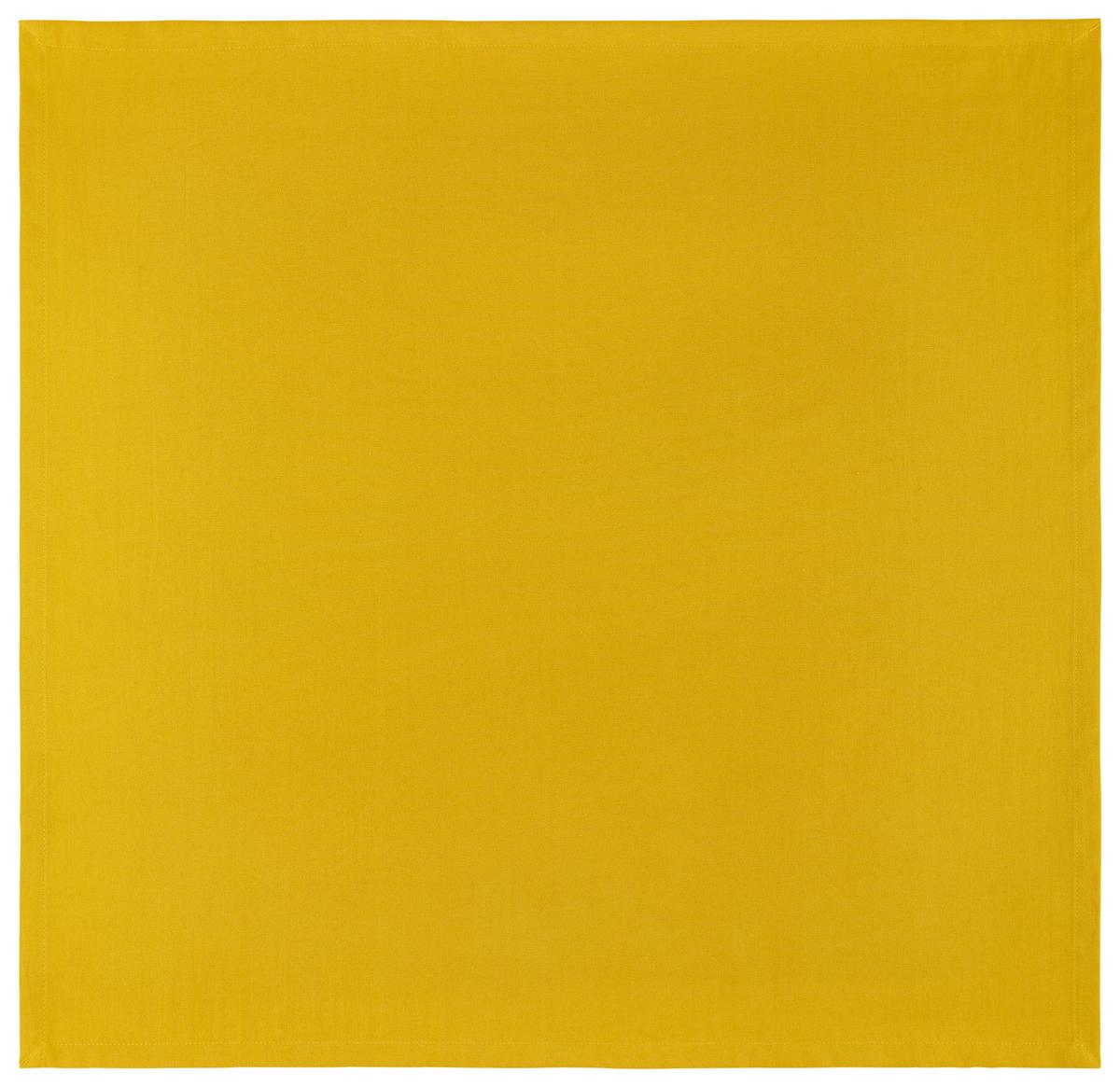 Ubrus Steffi, 80/80cm, žlutá - žlutá, textil (80/80cm) - Mary's