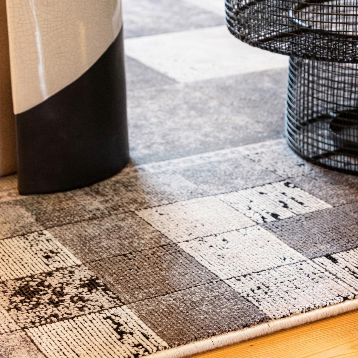 Webteppich My Eden Of Obsession - Beige/Grau, Design, Textil (120/170cm) - Obsession