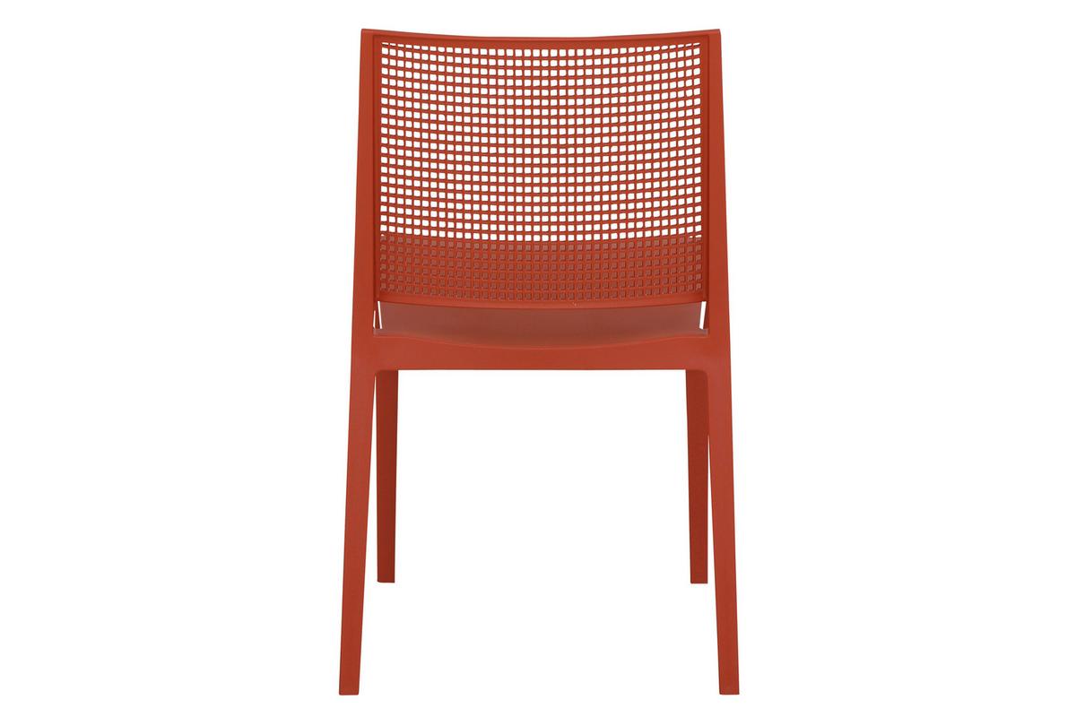 Stapelstuhl T20115 - Rot, Basics, Kunststoff (46/80/56cm) - Siena Garden