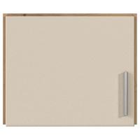 Aufsatzschrank Celle Matt Champagne B: 47 cm - Champagner/Eiche Artisan, Trend, Holzwerkstoff (47/39/54cm)