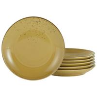 Desserttellerset 21978 Nature Collection - Currygelb, Trend, Keramik (21cm) - Creatable