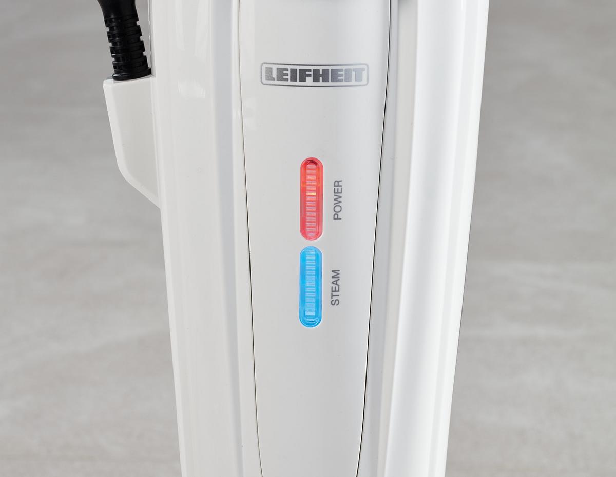 Dampfreiniger Clean Tenso - Weiß, MODERN, Kunststoff (27,6/25,6/64cm) - Leifheit