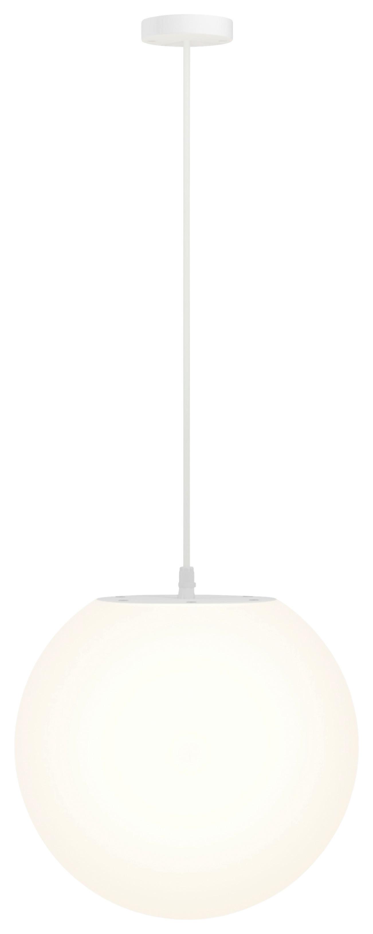 Außenleuchte Erda - Weiß, Basics, Kunststoff/Metall (30/36cm) - MAYTONI