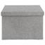 Uskladňovací Box Cindy - sivá, Moderný, textil (38/26/24cm) - Mömax modern living Uskladňovací Box Cindy - sivá, Moderný, textil (38/26/24cm) - Mömax modern living