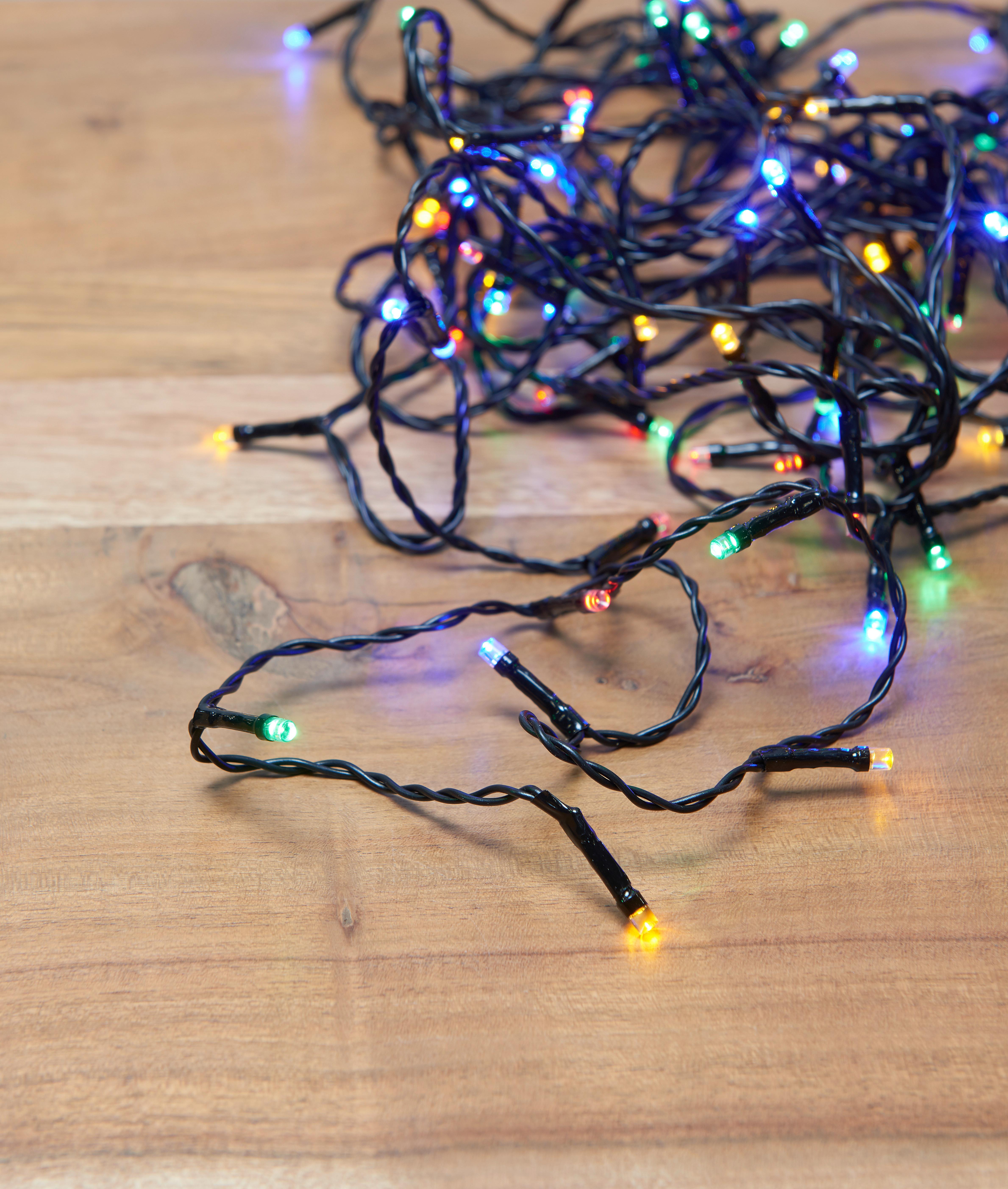 Lichterkette Robin Bunt L: 12,9 M inkl. Fernbedienung