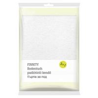Bodentuch Penta 4 Stück - Weiß, KONVENTIONELL, Textil (30/25/4cm) - Ondega