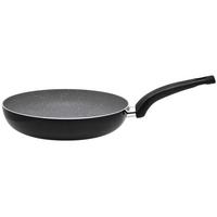 Bratpfanne Dolomit Ø 24,5 Cm Antihaftbeschichtet - Schwarz/Grau, Basics, Metall (24,5/5cm)