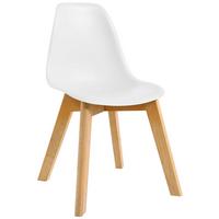 Dětská židle STEVE bílá - bílá, Moderní, dřevo/plast (32/57/32cm) - Based