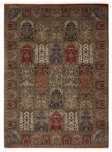 Orientalischer Webteppich Braun/Rot Sonam 60x90 cm - Rot, Basics, Textil (60/90cm) - Cazaris
