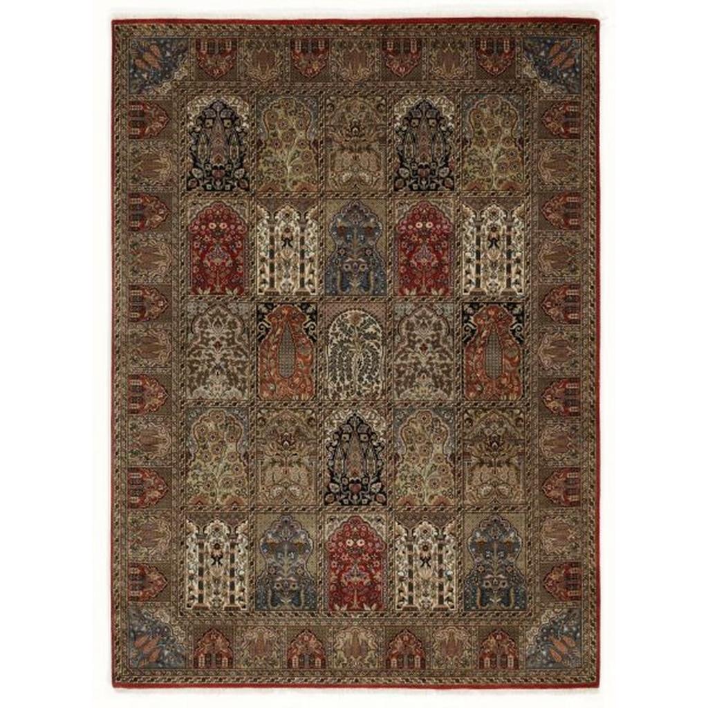 Orientalischer Webteppich Braun/rot Sonam 80x200 Cm