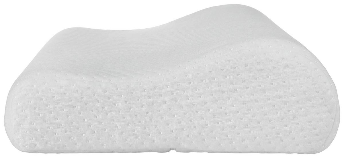 Nyakpárna Brigitta Kb. 50/30cm - fehér, Konventionell, textil (50/30/10/7cm) - Primatex