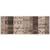 Konyhai Futószőnyeg Coffee Kb. 80/200cm - bézs/barna, Basics, textil (80/200cm) - James Wood