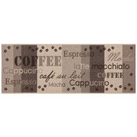 Konyhai Futószőnyeg Coffee Kb. 80/200cm - bézs/barna, Basics, textil (80/200cm) - James Wood