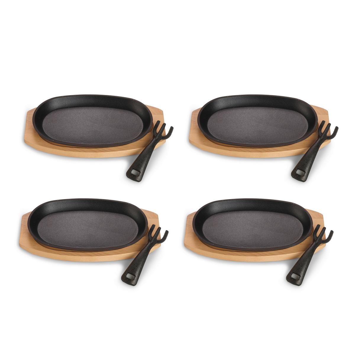 SADA PÁNVÍ EW-GE-1346-4 - černá, Basics, kov (24/14/2cm) - Echtwerk