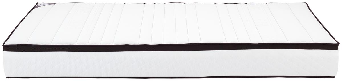Kaltschaummatratze Kokos 140x200 Cm H4 H: 24 Cm - Weiß Hochglanz, Textil (140/200cm) - Ele